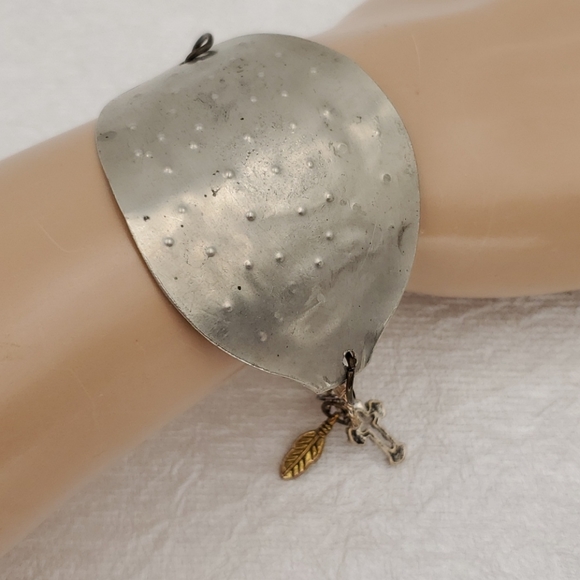 Annette Silvore Vintage Spoon Bracelet - Picture 1 of 6